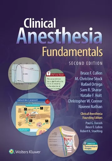 Clinical Anesthesia Fundamentals: Second Edition book cover.